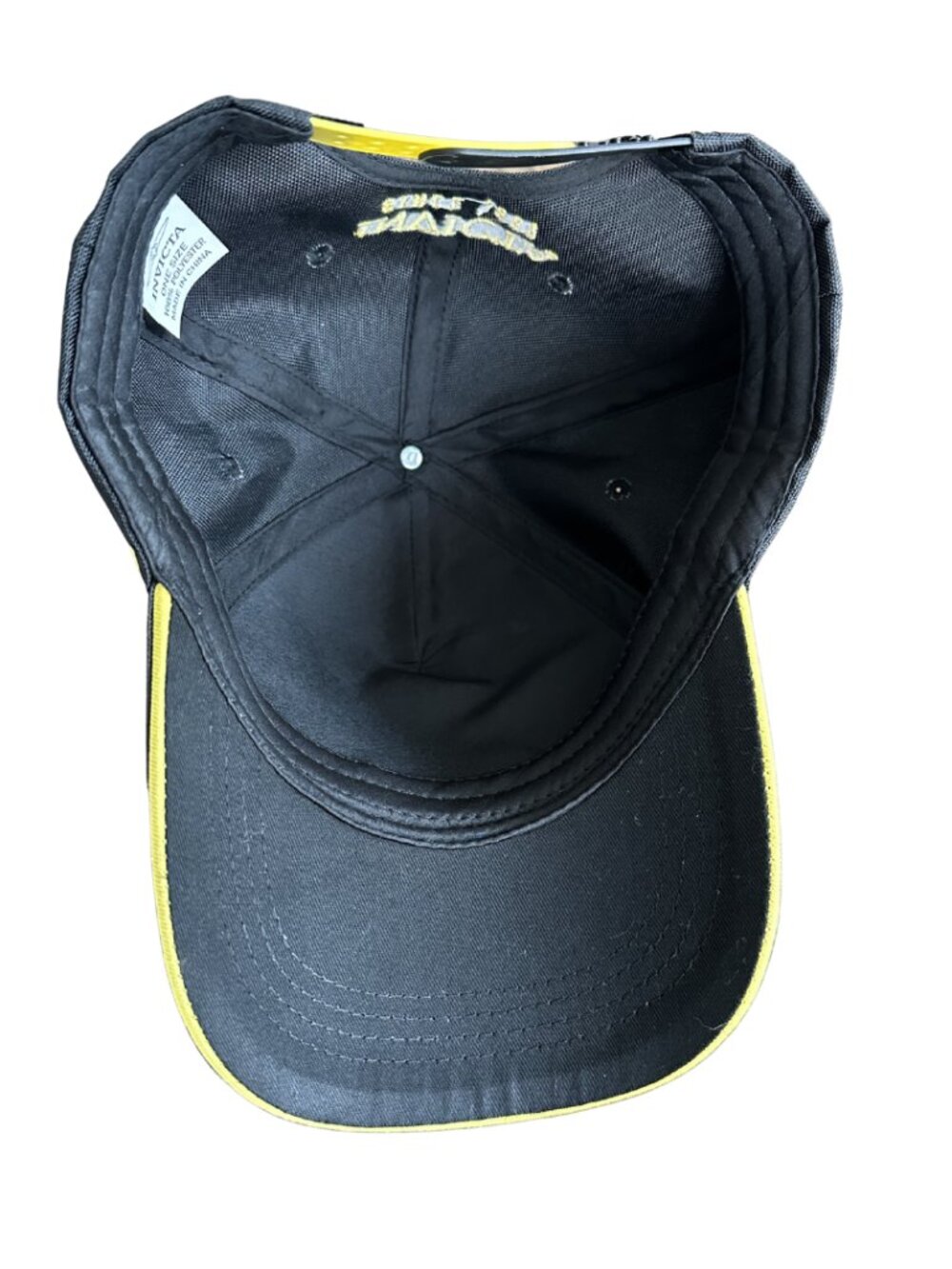 Black Invicta Racing Formula 2 Team Snapback (One Size) - Picture 7 of 7